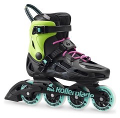 Роликові коньки для дорослих Rollerblade MAXXUM CLASSIC 44 (10.5US) 285мм Black/acid green (07849400 9C5) O