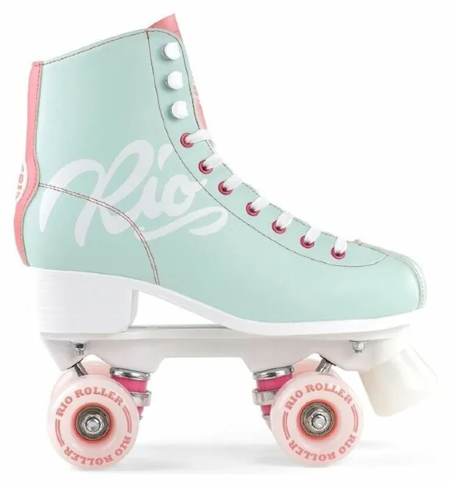 Ролики Rio Roller Script teal-coral