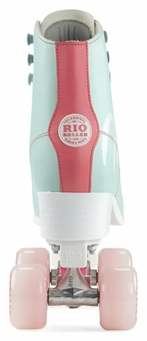 Ролики Rio Roller Script teal-coral