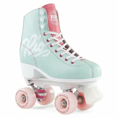 Ролики Rio Roller Script teal-coral
